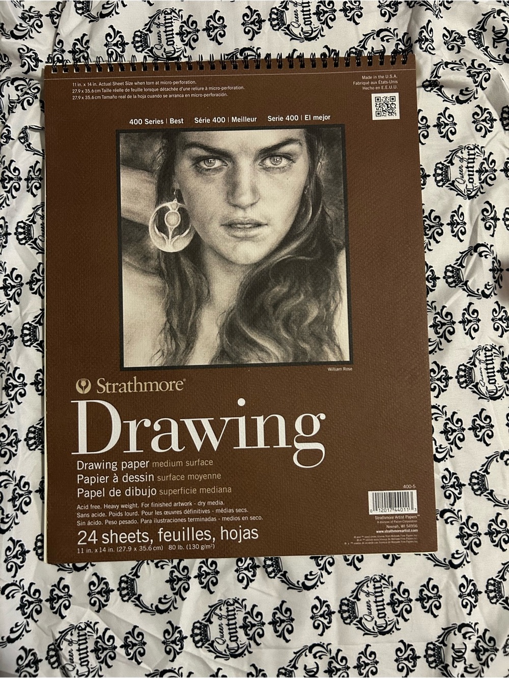 Strathmore Brown Drawing Pad - 24 Sheets